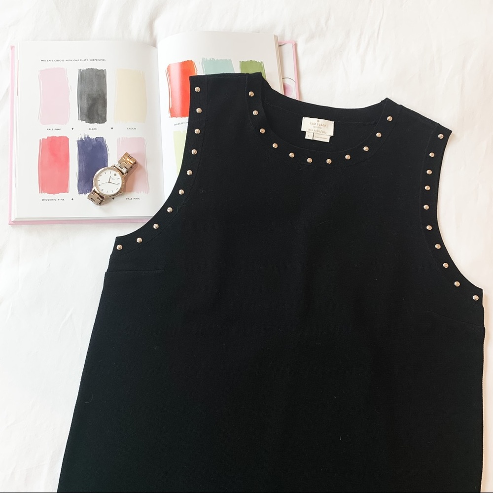 Kate Spade Studded Tank-worn 2 times